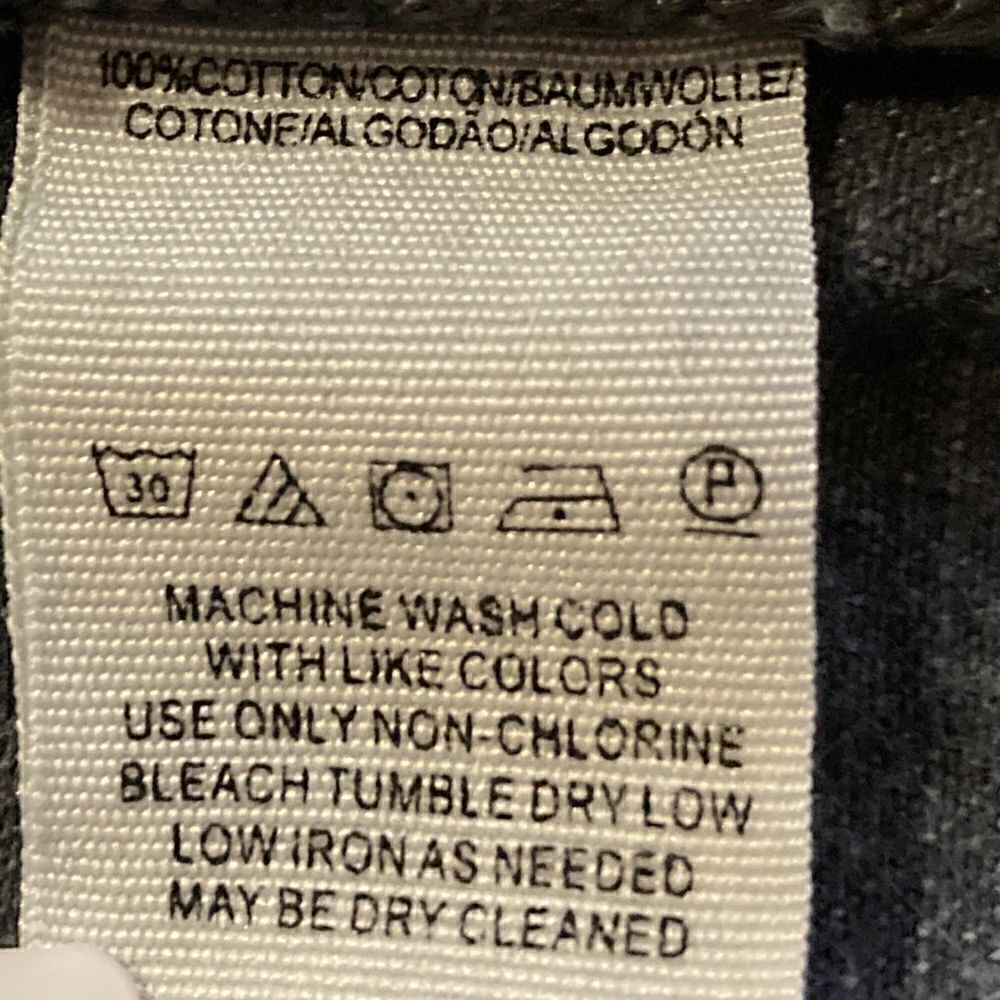 Free People Navy Blue Button Up Short Size 26 - Picture 7 of 8